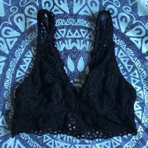 Black bralette